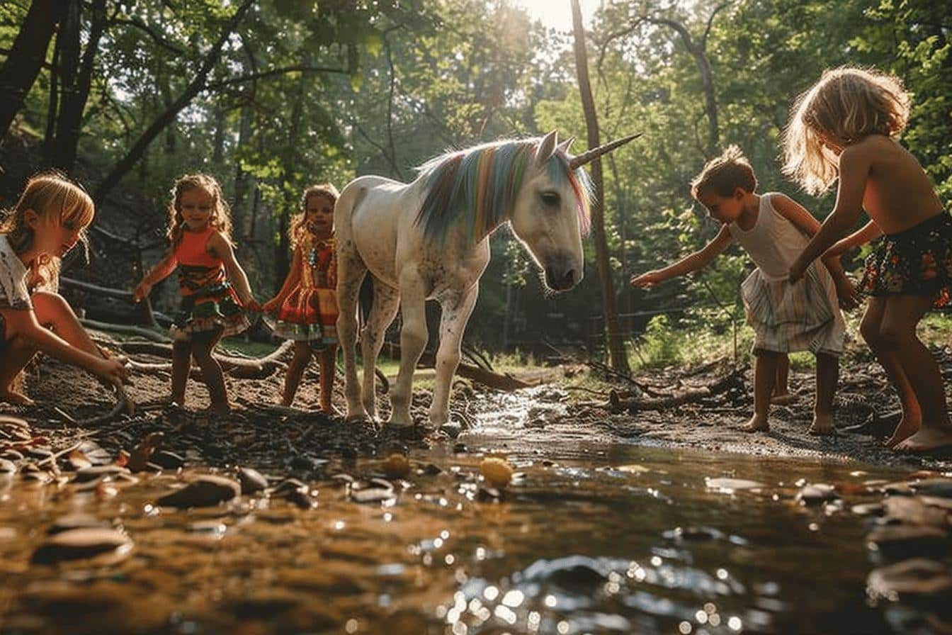 Chasse aux trésors licorne : Une aventure féérique pour les enfants