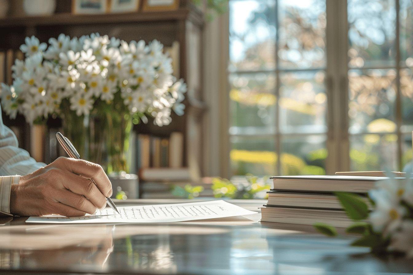 Comment terminer une lettre en anglais ?