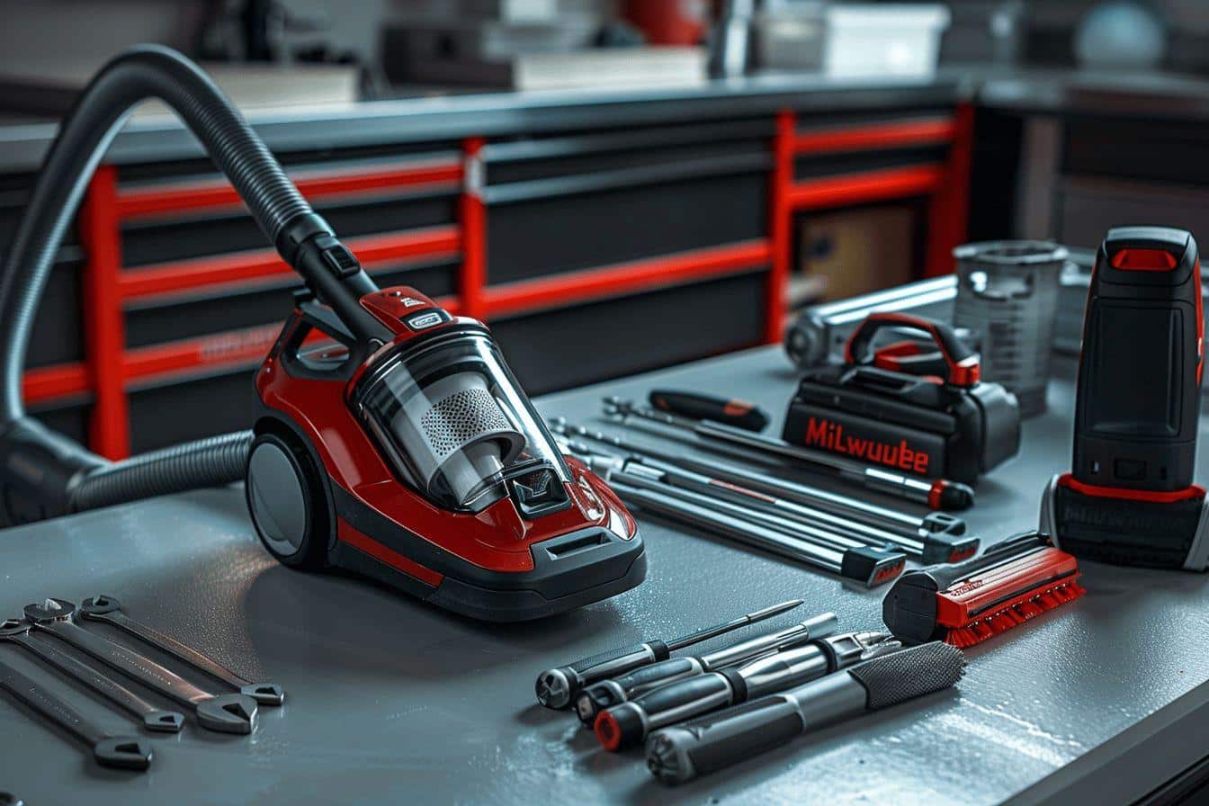 Découvrez l'aspirateur Milwaukee M18