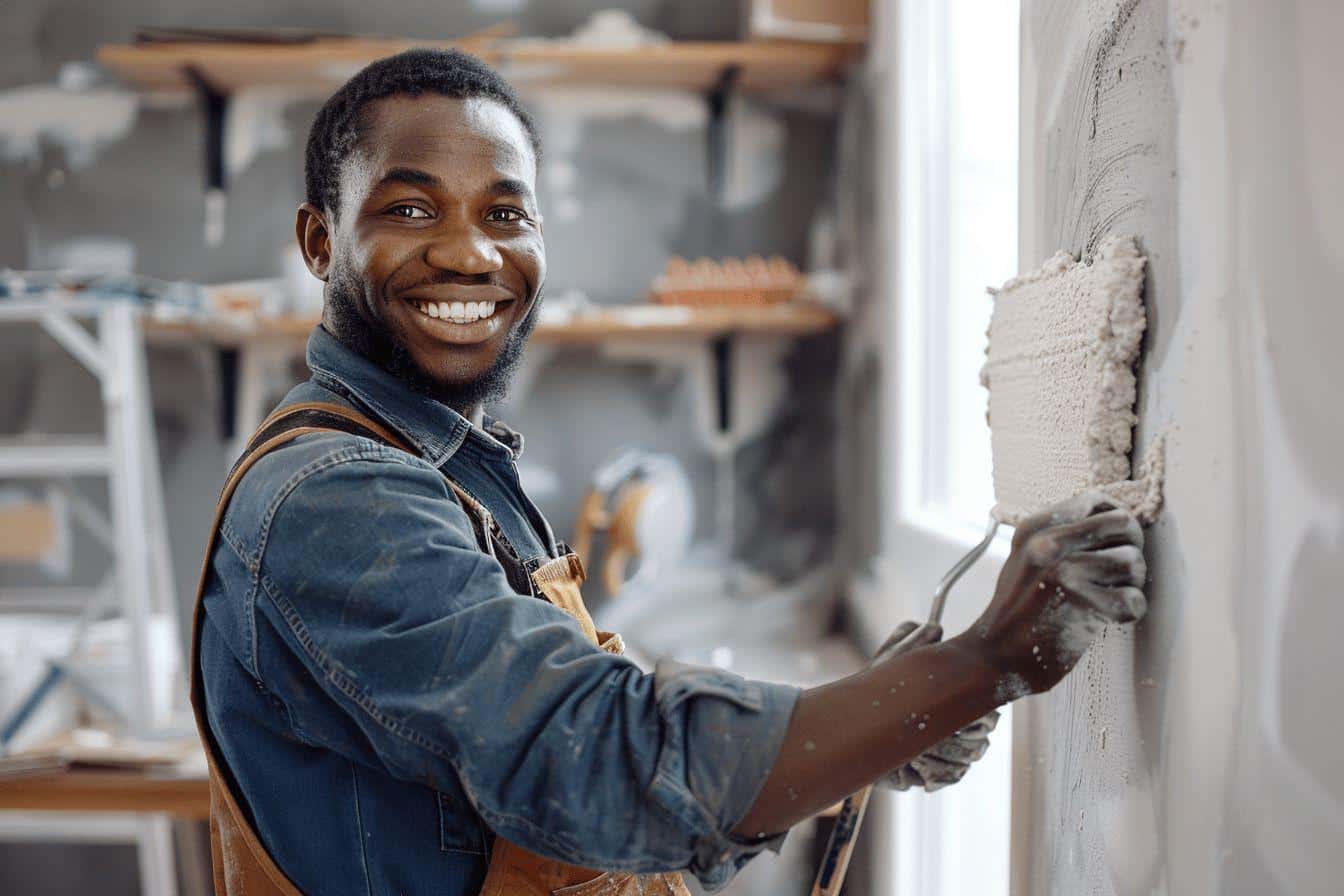 Enduit de lissage : Un mur parfait en un tour de main !