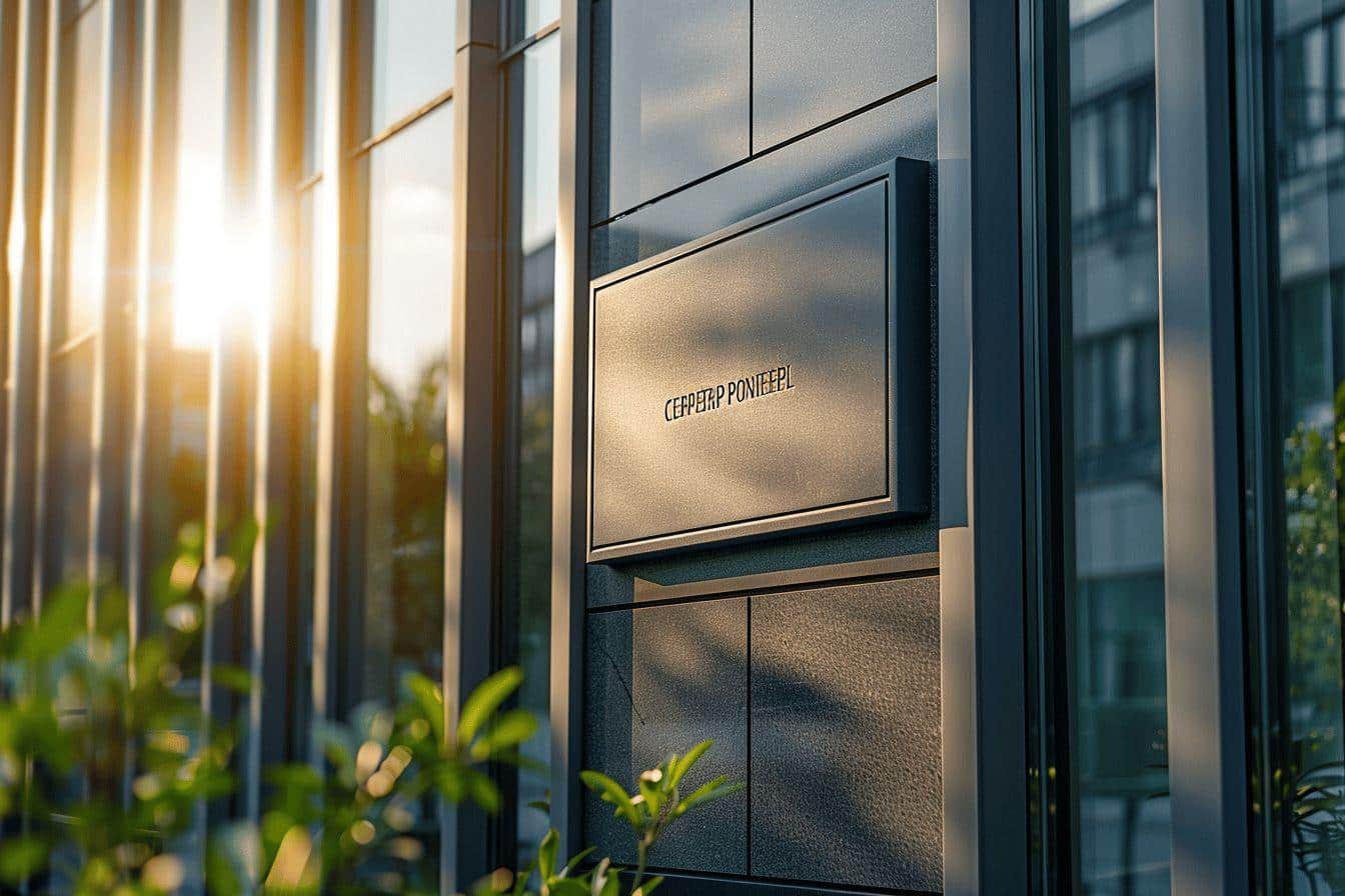 Plaque professionnelle : quelle est son utilité ?