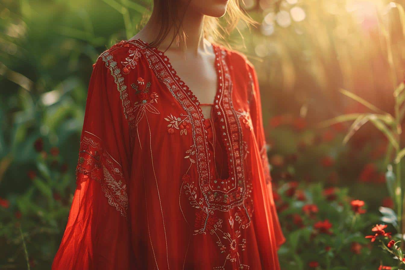 Robe tunique rouge : la couleur parfaite pour donner du peps à votre tenue