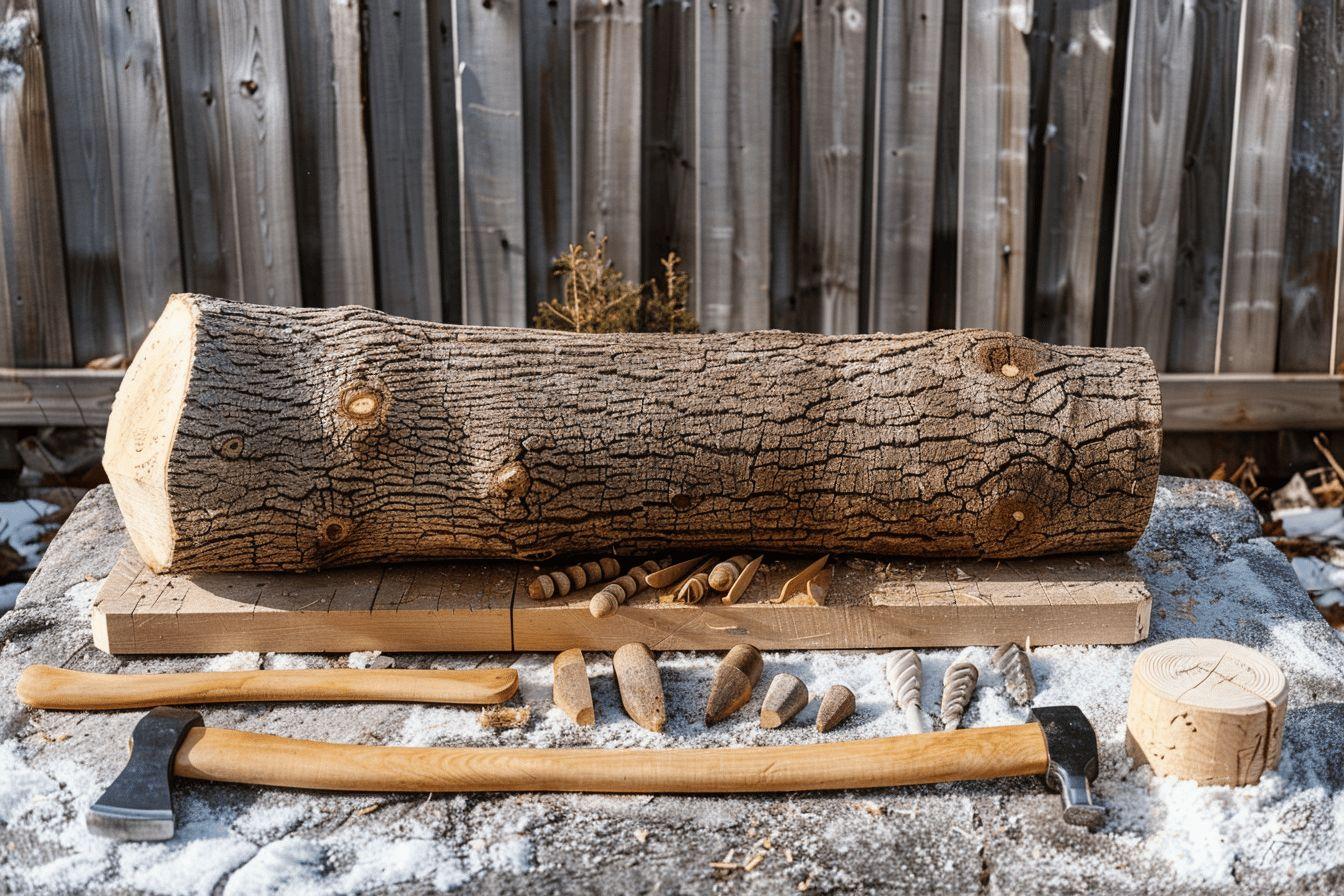 Voici la liste des outils indispensables pour fendre le bois chez vous !